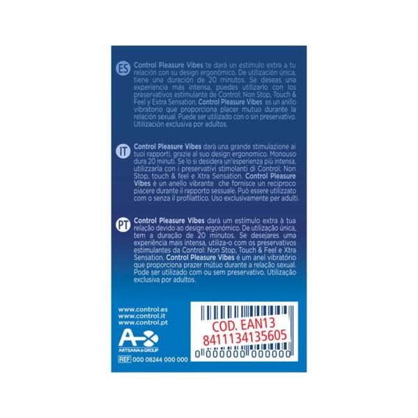 13030 Anillo para el Pene con Vibración Pleasure Vibe