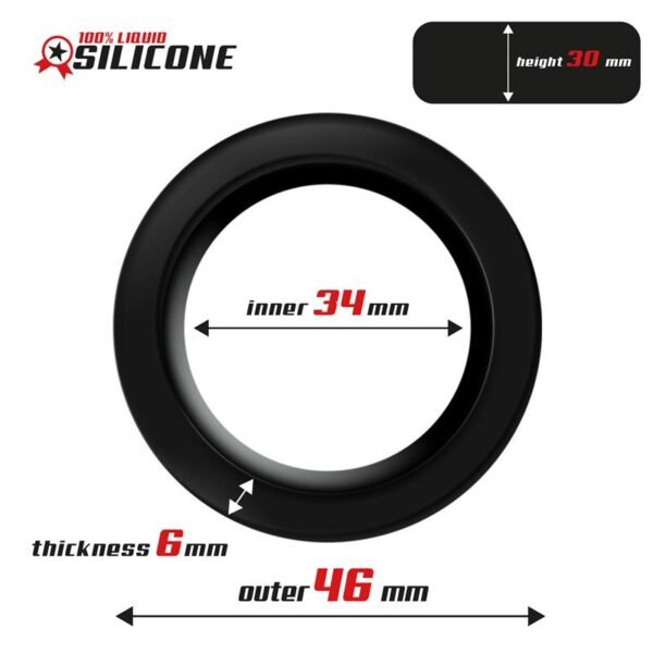 Anillo para el Pene Silicona Líquida 3.4 cm