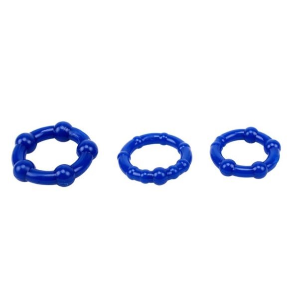 34807 Anillos para el Pene Beaded Azul