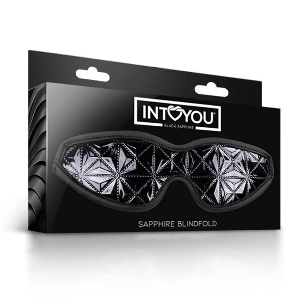 15065 Antifaz Sapphire Cuero Vegano