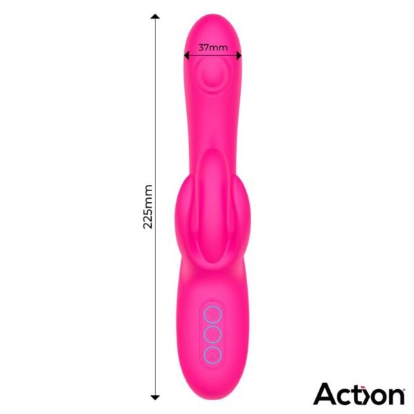 Antony Vibrador con Double Tapping y Función Finger