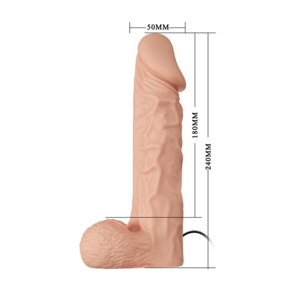 Arnés con Dildo y Vibración 9.4