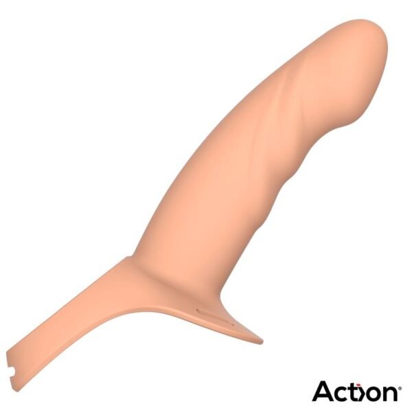 44706 Arnés Strap-on con Dildo Hueco Silicona Premium Talla L