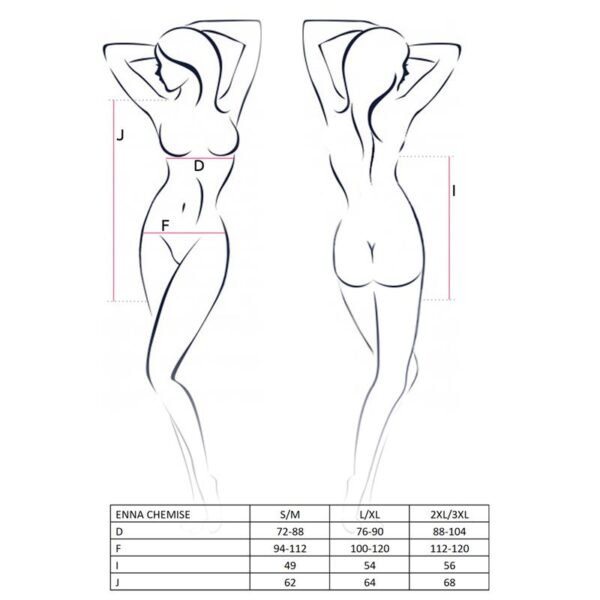 12749 Enna Chemise Negro