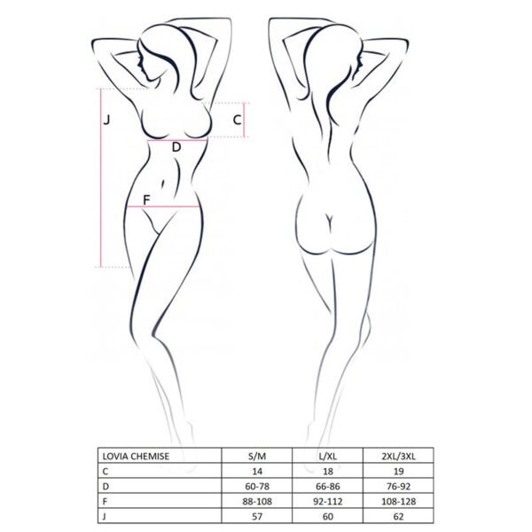 9544 Lovia Chemise Negro