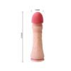 36001 Baile Dildo con Ventosa Color Natural 23.5 cm