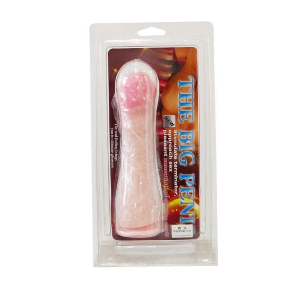 36001 Baile Dildo con Ventosa Color Natural 23.5 cm