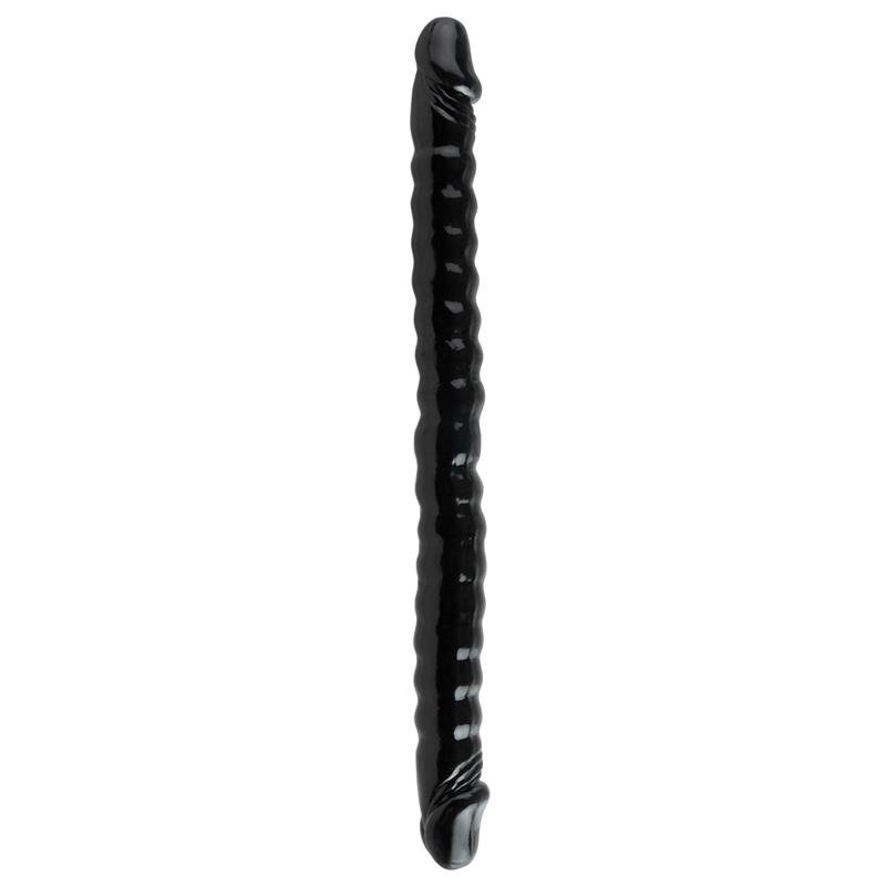 35467 King Cock Vibrador Doble 8 - Color Negro