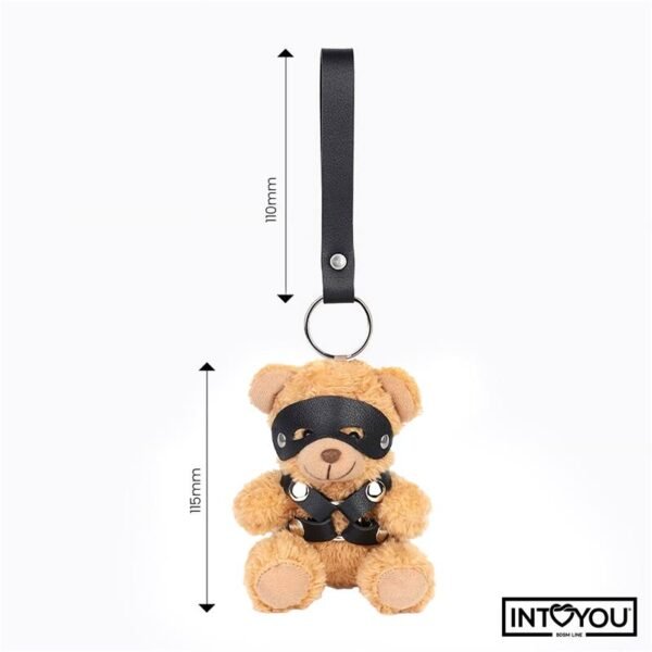 Bearly Llavero de Osito BDSM con Arnés