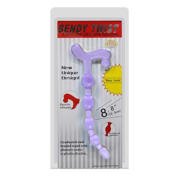 Bendy Twist Bolas Anales Púrpura