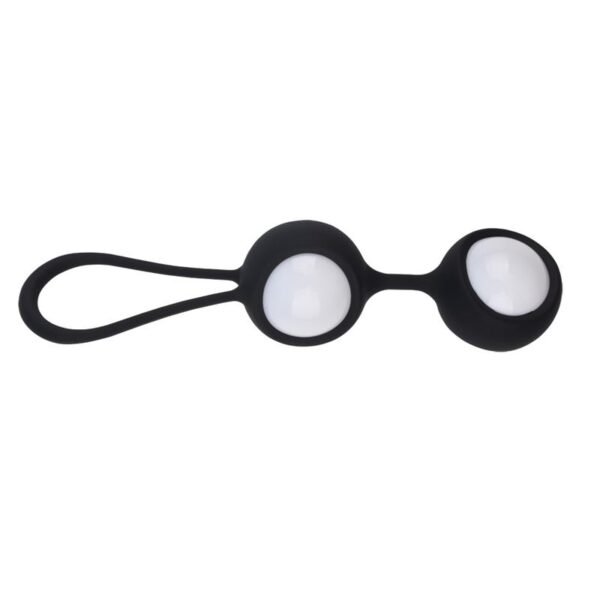 34737 Bolas Geisha MisSweet 17.7 cm Silicona Negro