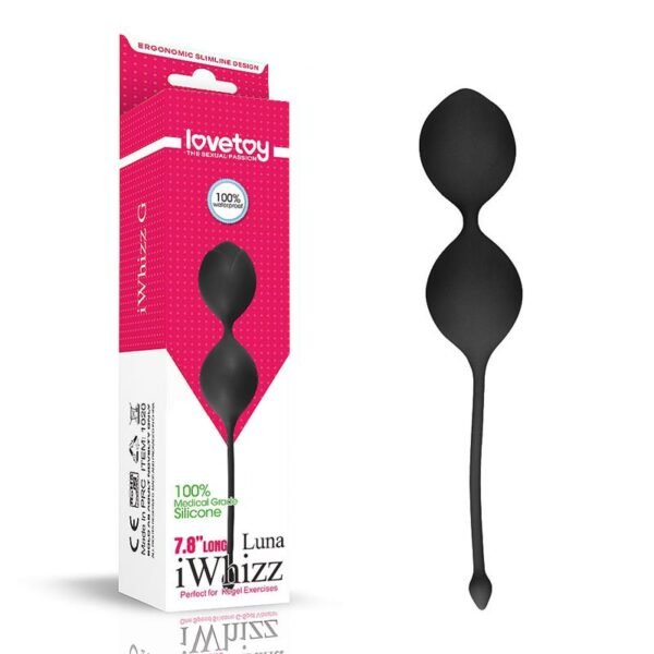 1511 Bolas Kegel con Peso iWhizz Luna Negro