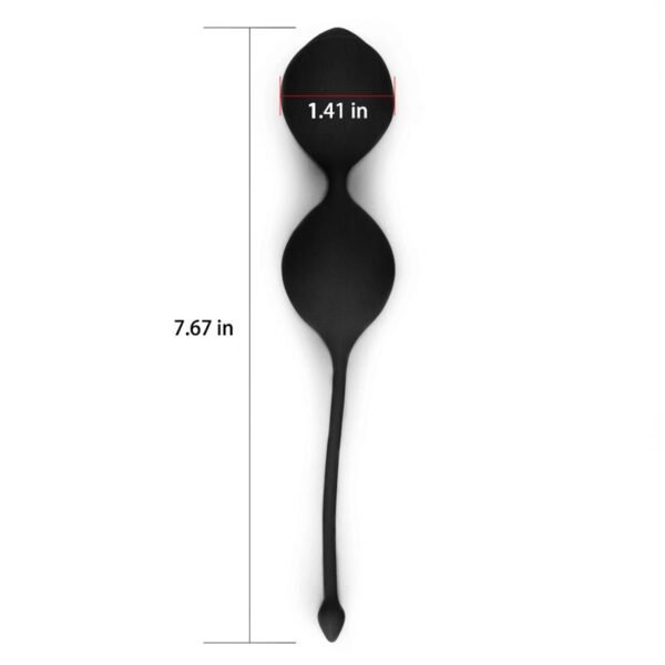 1511 Bolas Kegel con Peso iWhizz Luna Negro