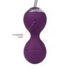 Bolas Kegel con Vibración con Control Remorto Cannes Purpura