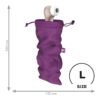 Bolsa de Almacenamiento Treasure Bag Talla L Purpura
