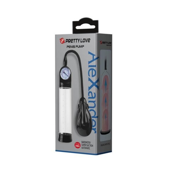 Bomba para el Pene Automática con Medidor Alexander