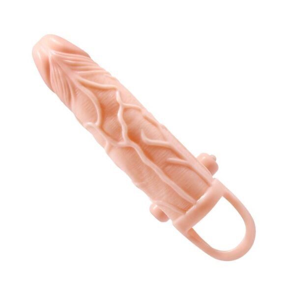 12855 Brave Man Funda para el Pene con Vibración + 5cm