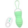 Brightgreen Huevo Vibrador Control Remoto USB Silicona