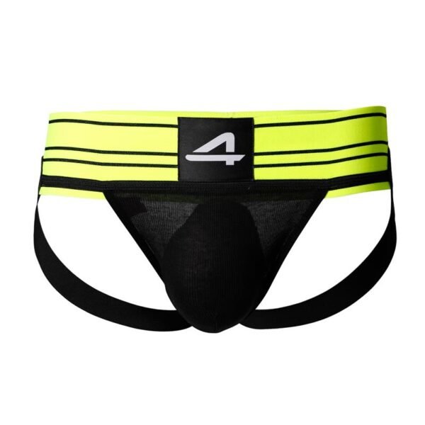 439 C4M15 Suspensorio Estilo Rugby Neon Lime
