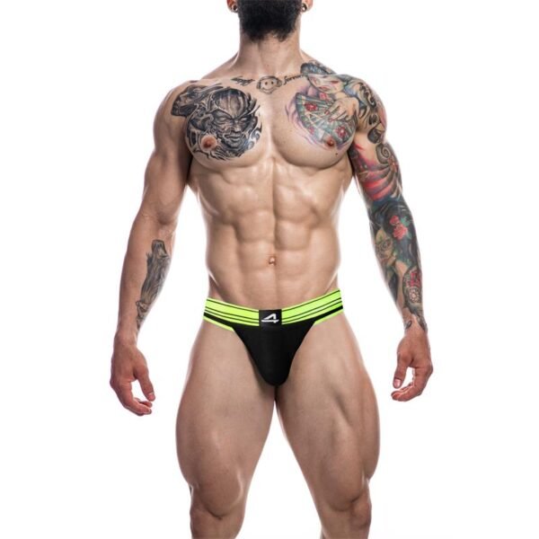 439 C4M15 Suspensorio Estilo Rugby Neon Lime
