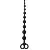 Cadena Anal 30.8 x 2.4 cm Silicona Negro