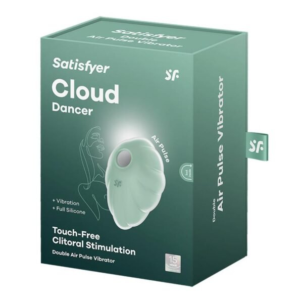 12559 Cloud Dancer Succionador y Vibrador Menta