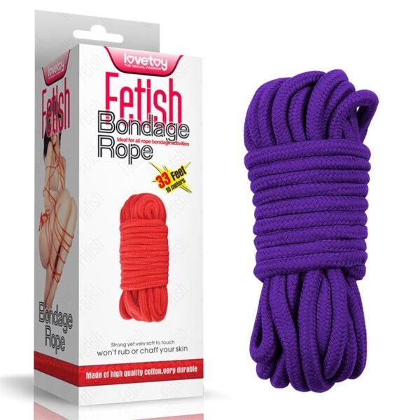 Cuerda Bondage Suave Púrpura