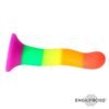 36605 Dildo Color Arcoiris 18 cm