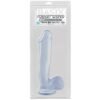 Dildo con Testículos y Ventosa 30.5 cm Transparente