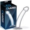 Dildo Curvado Material Cristalino 18 cm