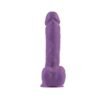 Dildo Dual Density Purple 8.2