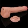 14518 Dildo Dual Layer Piel Retractil 11.5