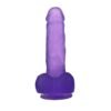 Dildo Jelly Studs 7 Púrpura