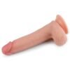 Dildo Nature 8 Silicona Líquida Natural