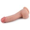Dildo Nature 8 Silicona Líquida Natural