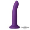 Dildo que Cambia de Color Púpura a Rosa Talla L 21 cm