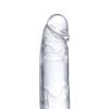 Dildo Realista con Testículos Material Cristalino 18 cm