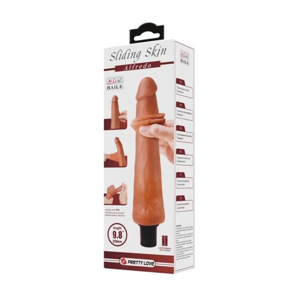 Dildo Sliding Skin Alfredo 9,8