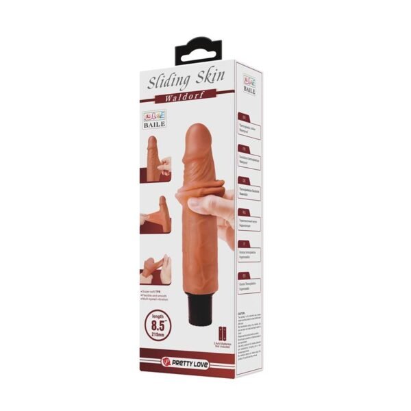 Dildo Sliding Skin Waldorf 8,5