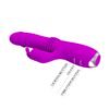 Dorothy Vibrador con Función Up and Down USB Púrpura
