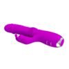 Dorothy Vibrador con Función Up and Down USB Púrpura