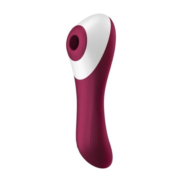 5226 Dual Crush Vibrador y Succionador USB Rojo