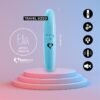 14112 Ella Lipstick Vibrador Light Blue