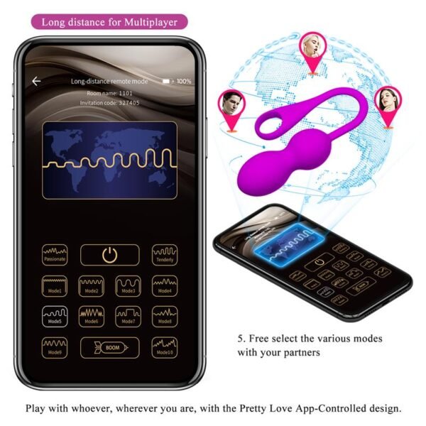 Elvira Bolas Kegel con Vibración y APP