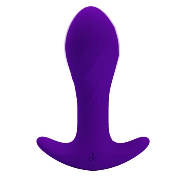Estimulador Anal con Vibración Púrpura