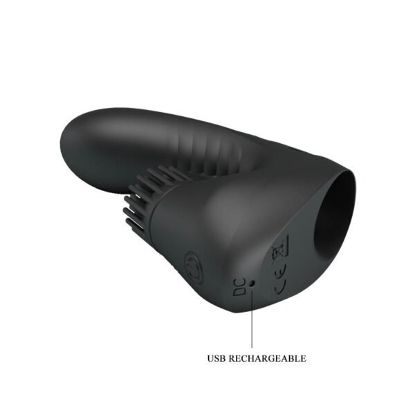 Estimulador Rotación Magic Drill USB Silicona