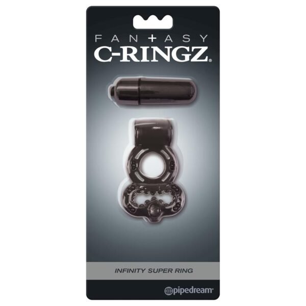 Fantasy C-Ringz Anillo Infinity Negro