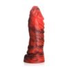 Fire Dragon Red Scaly Dildo Dragón