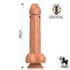 Flavius Dildo con Vibración, Thrusting y Waving 360º 9 - 23 cm