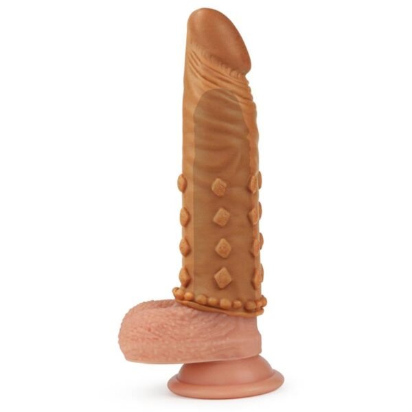 34546 Funda para el Pene Add 2 Pleasure X Tender Marrón